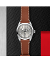 Tudor Black Bay 32/36/41 - 36 mm steel case, Brown leather strap (watches)